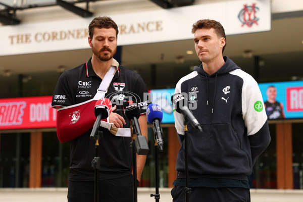 AFL 2025 Media - St Kilda Media Opportunity 280425 - A-59037412