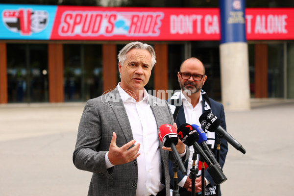 AFL 2025 Media - St Kilda Media Opportunity 280425 - A-59037414
