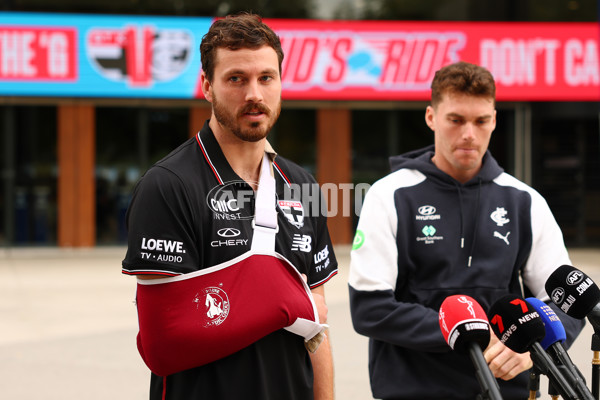 AFL 2025 Media - St Kilda Media Opportunity 280425 - A-59037415