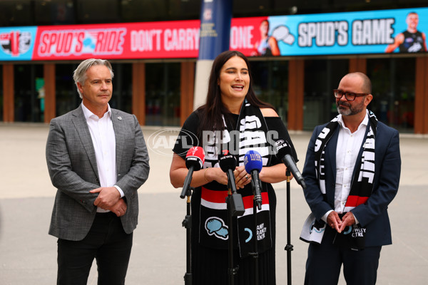 AFL 2025 Media - St Kilda Media Opportunity 280425 - A-59037423