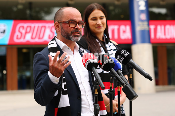 AFL 2025 Media - St Kilda Media Opportunity 280425 - A-59039371