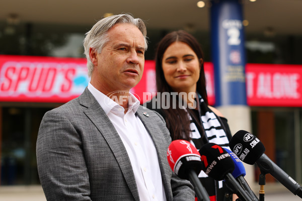 AFL 2025 Media - St Kilda Media Opportunity 280425 - A-59040167