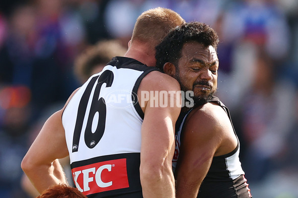 AFL 2025 Round 08 - Western Bulldogs v Port Adelaide - A-59144028