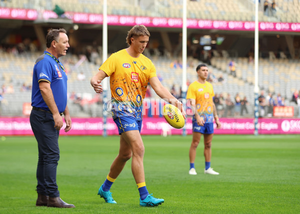 AFL 2025 Round 08 - West Coast v Melbourne - A-59156768