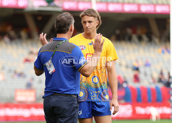 AFL 2025 Round 08 - West Coast v Melbourne - A-59158023