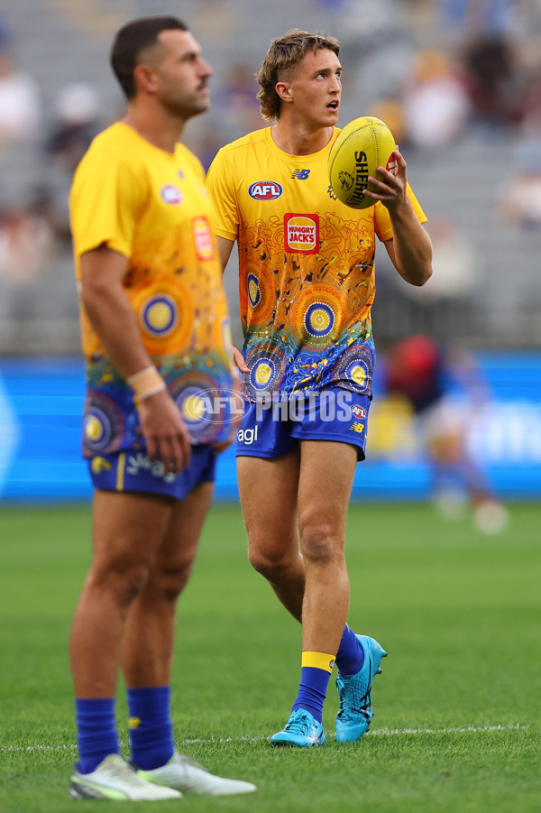 AFL 2025 Round 08 - West Coast v Melbourne - A-59160692