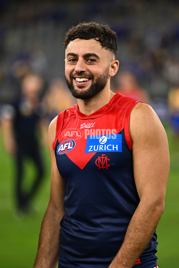 AFL 2025 Round 08 - West Coast v Melbourne - A-59178390