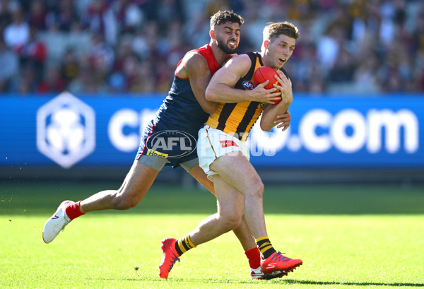 AFL 2025 Round 09 - Melbourne v Hawthorn - A-59372931
