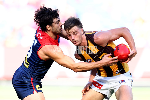 AFL 2025 Round 09 - Melbourne v Hawthorn - A-59372939