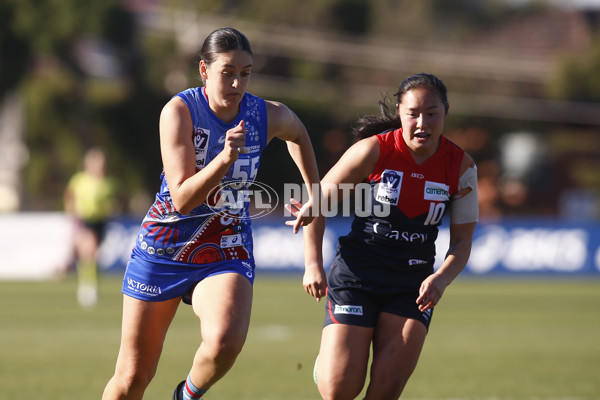 VFLW 2025 Round 04 - Western Bulldogs v Casey Demons - A-59373431