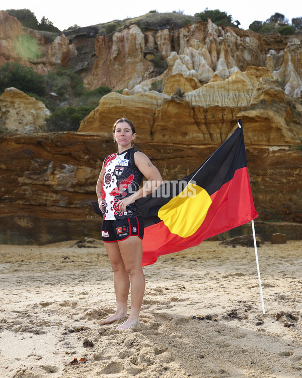 AFL 2025 Media - St Kilda Indigenous Guernsey - A-59442725
