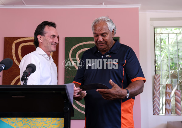 AFL 2025 Media - Sir Doug Nicholls Round Launch Darwin - A-59456435