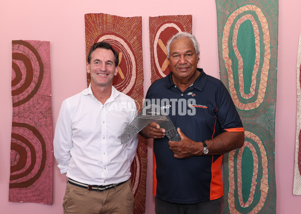 AFL 2025 Media - Sir Doug Nicholls Round Launch Darwin - A-59458644