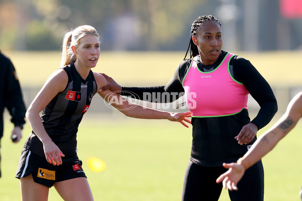 AFLW 2025 Training - Collingwood 210525 - A-59593587