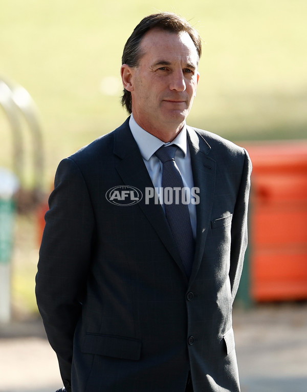 AFL 2025 Media - Robert Walls Funeral Service - A-59598803