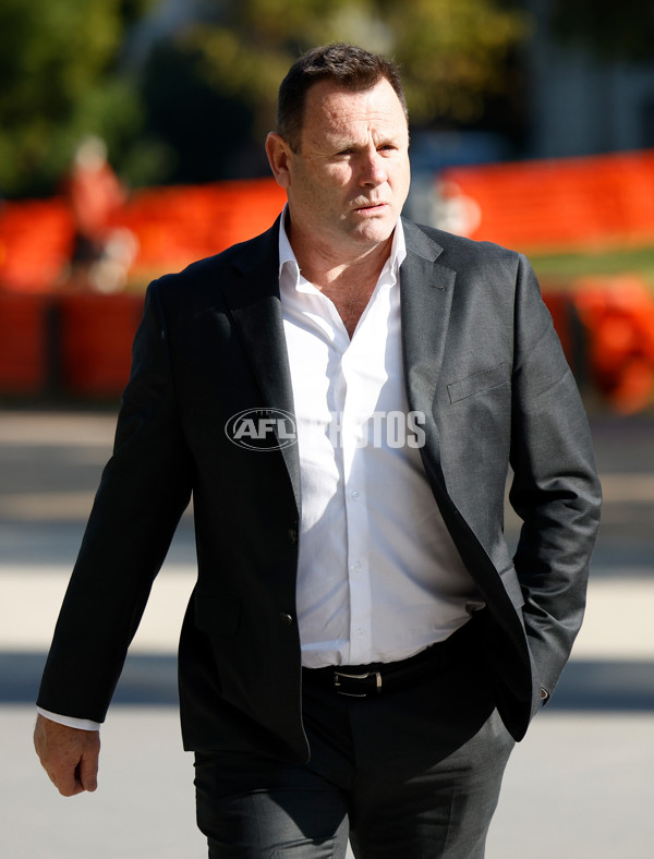 AFL 2025 Media - Robert Walls Funeral Service - A-59599229