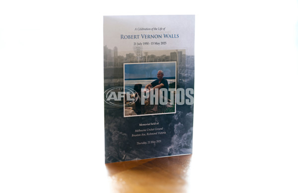 AFL 2025 Media - Robert Walls Funeral Service - A-59599231
