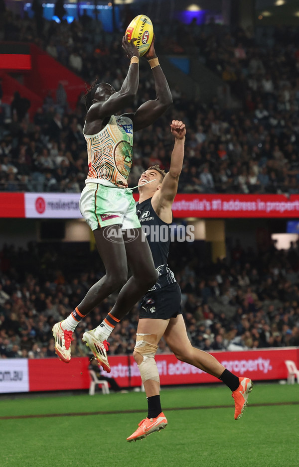 AFL 2025 Round 11 - Carlton v GWS - A-59638030