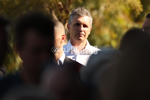 AFL 2025 Media - Adam Selwood Memorial Service - A-59712814