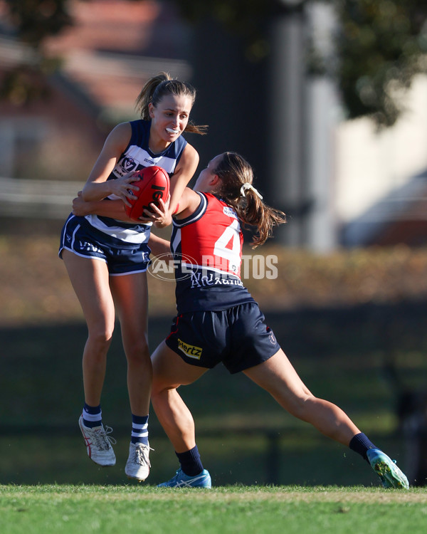 VFLW 2025 Round 07 - Darebin Falcons v Geelong Cats - A-59763286
