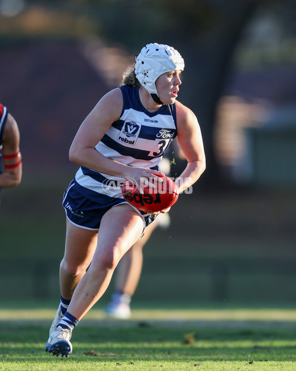 VFLW 2025 Round 07 - Darebin Falcons v Geelong Cats - A-59763298
