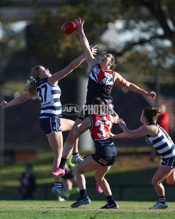 VFLW 2025 Round 07 - Darebin Falcons v Geelong Cats - A-59763302
