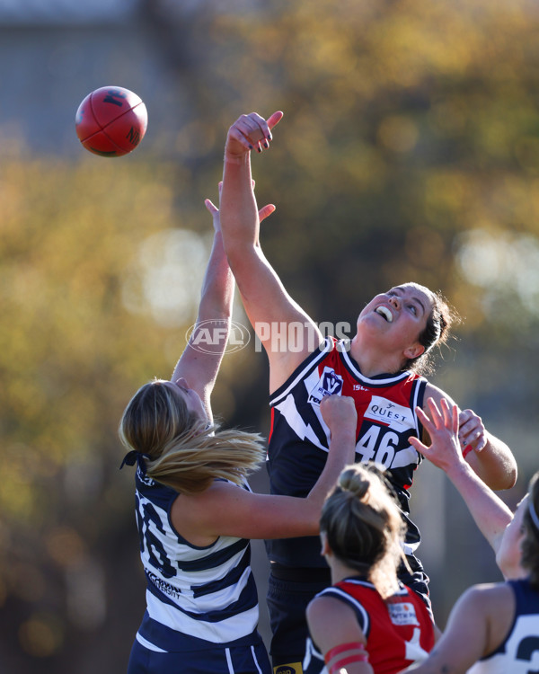 VFLW 2025 Round 07 - Darebin Falcons v Geelong Cats - A-59765627