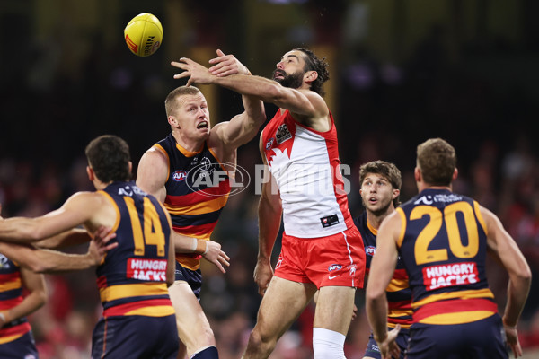 AFL 2025 Round 12 - Sydney v Adelaide - A-59771140
