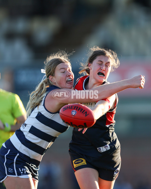 VFLW 2025 Round 07 - Darebin Falcons v Geelong Cats - A-59773890