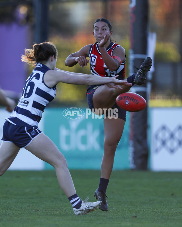 VFLW 2025 Round 07 - Darebin Falcons v Geelong Cats - A-59773903