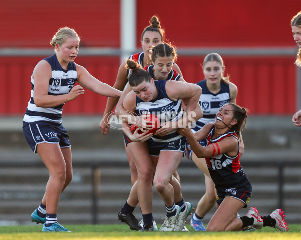 VFLW 2025 Round 07 - Darebin Falcons v Geelong Cats - A-59777591