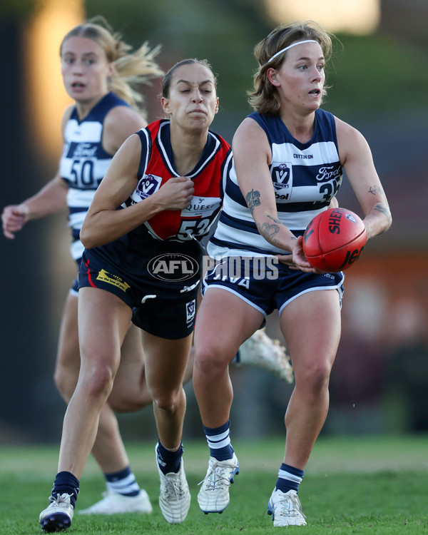 VFLW 2025 Round 07 - Darebin Falcons v Geelong Cats - A-59777623