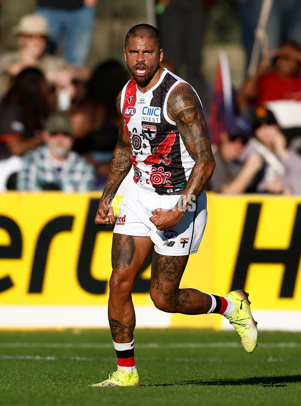 AFL 2025 Round 12 - Melbourne v St Kilda - A-59790577