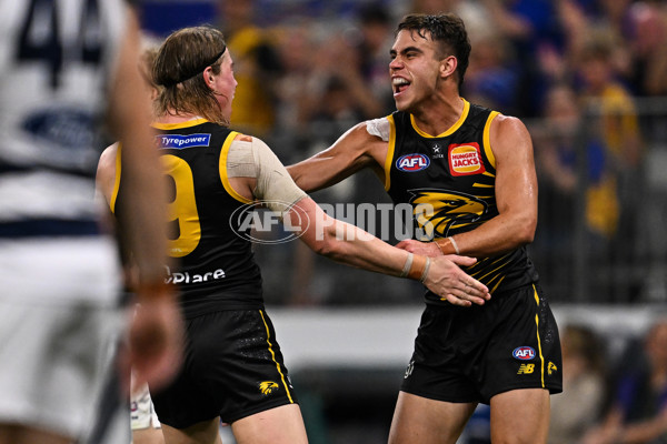 AFL 2025 Round 12 - West Coast v Geelong - A-59800343