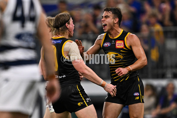 AFL 2025 Round 12 - West Coast v Geelong - A-59800346