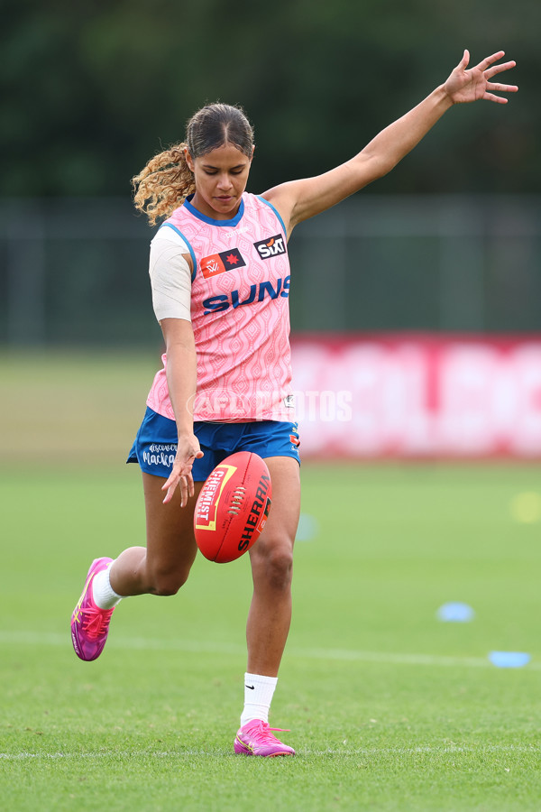 AFLW 2025 Training - Gold Coast 020625 - A-59816339