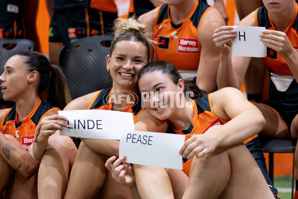 AFLW 2025 Media - GWS Team Photo Day - A-59819293