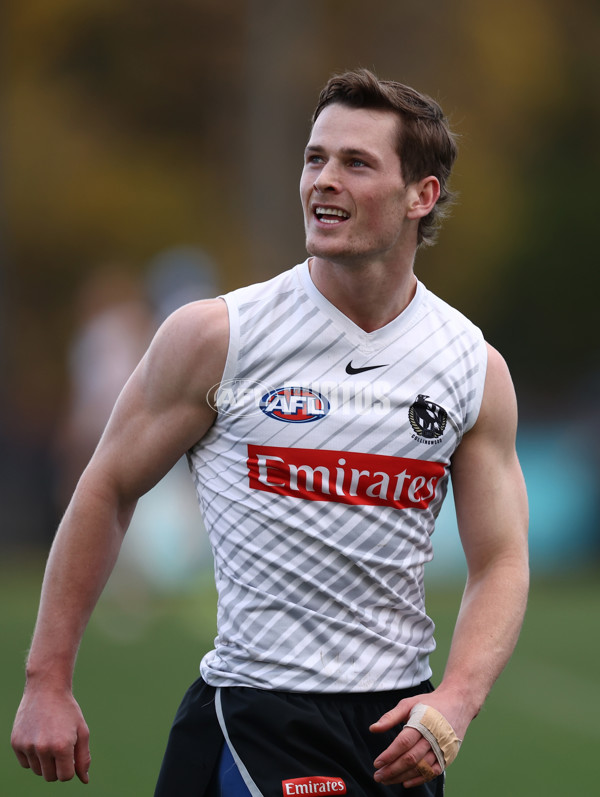 AFL 2025 Media - Collingwood Media Opportunity 040625 - A-59830739