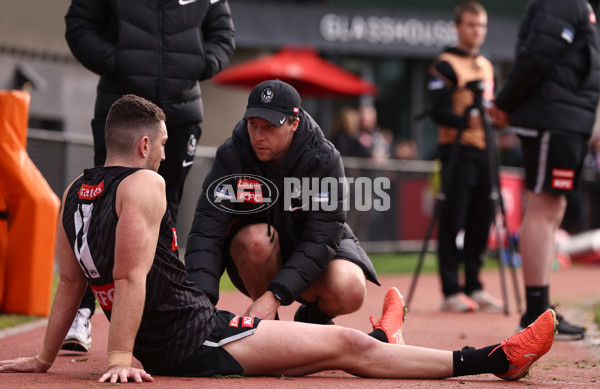 AFL 2025 Media - Collingwood Media Opportunity 040625 - A-59830752