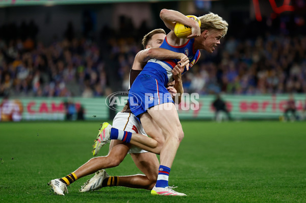 AFL 2025 Round 13 - Western Bulldogs v Hawthorn - A-59835580