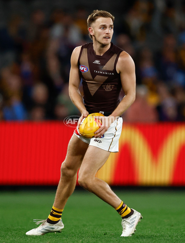AFL 2025 Round 13 - Western Bulldogs v Hawthorn - A-59837100