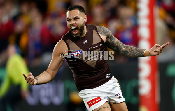 AFL 2025 Round 13 - Western Bulldogs v Hawthorn - A-59839425