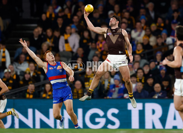AFL 2025 Round 13 - Western Bulldogs v Hawthorn - A-59842055