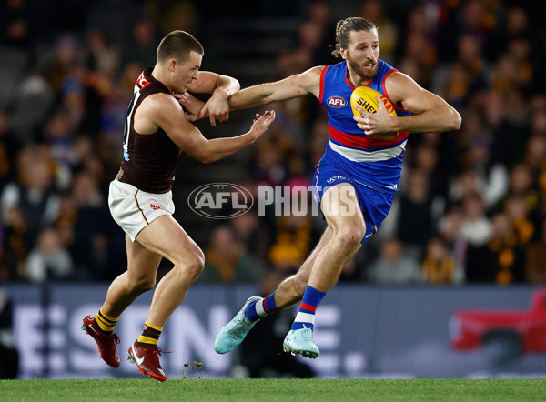 AFL 2025 Round 13 - Western Bulldogs v Hawthorn - A-59842067