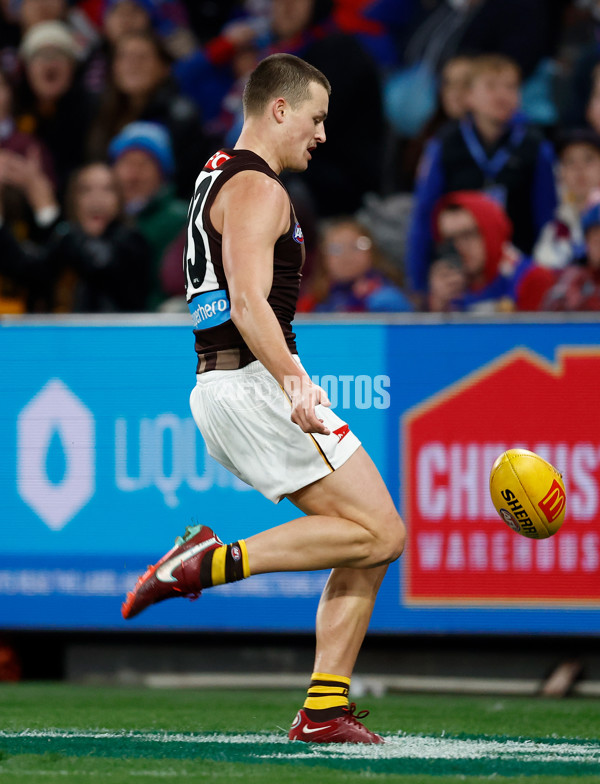AFL 2025 Round 13 - Western Bulldogs v Hawthorn - A-59842072