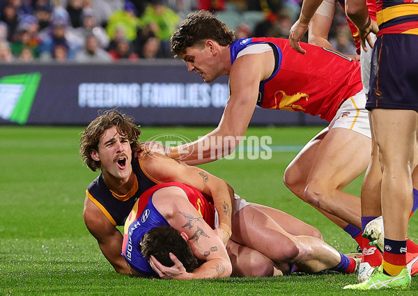 AFL 2025 Round 13 - Adelaide v Brisbane - A-59847703