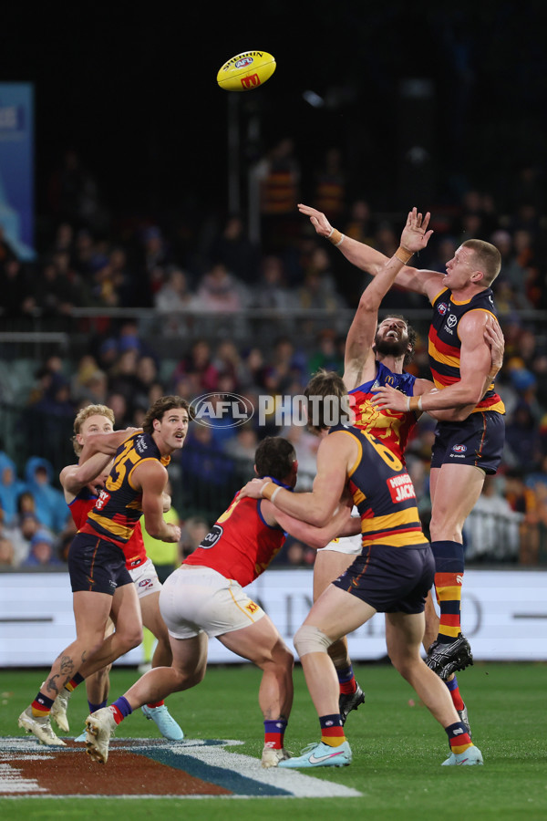 AFL 2025 Round 13 - Adelaide v Brisbane - A-59847706