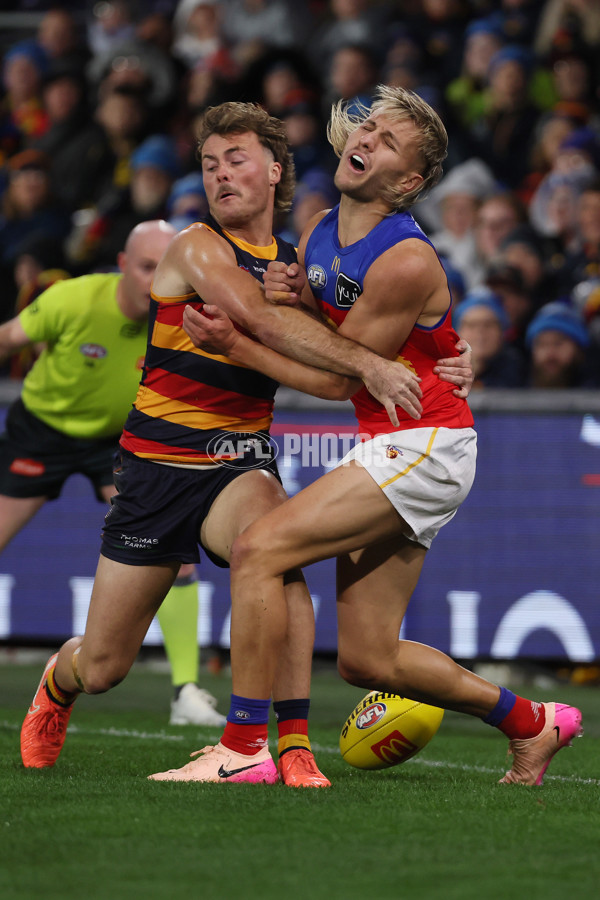 AFL 2025 Round 13 - Adelaide v Brisbane - A-59847713