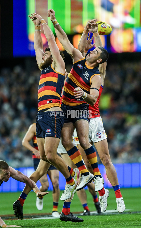 AFL 2025 Round 13 - Adelaide v Brisbane - A-59847735