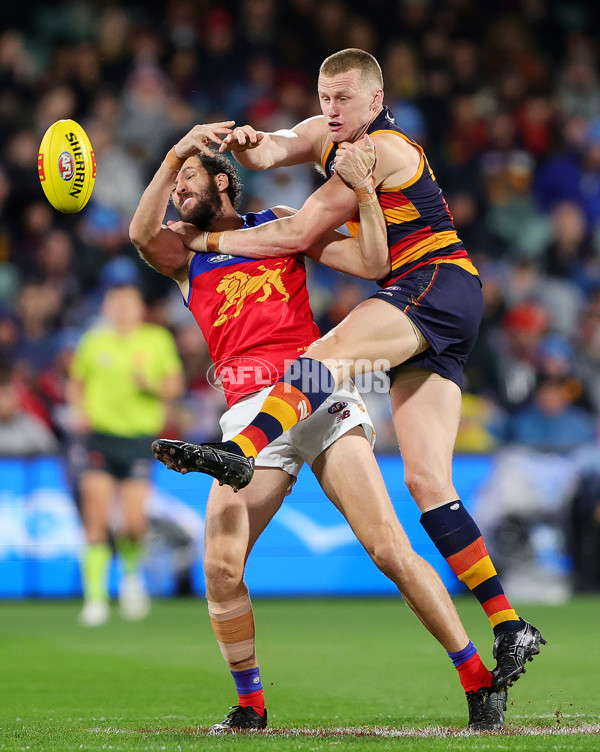 AFL 2025 Round 13 - Adelaide v Brisbane - A-59850381